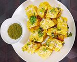 ढोकला (Dhokla recipe in hindi) रेसिपी चरण 10 फोटो