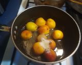 Foto del paso 1 de la receta: Duraznos en almíbar con canela y jengibre