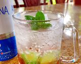 Hình bước làm 2 của món Soda chanh, dâu tây 🍓