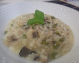 Foto del paso 10 de la receta: Risotto de champiñones, trigueros y trufa