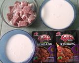 Foto langkah ke 1 dari resep Rendang Sapi Satset Hanya 30 Menit.