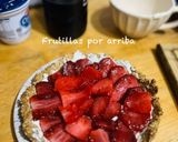 Foto del paso 4 de la receta: Tarta de frutilla súper saludable