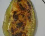 Foto del paso 6 de la receta: Pepinos rellenos de carne molida queso queso arroz y huevos