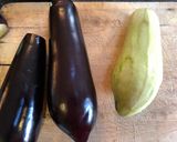 A picture of step 1 of Eggplant Parmesan.