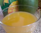 A picture of step 1 of Gummy Bear juice.
