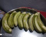 कच्चे केले की सब्जी (kacche kele ki sabzi recipe in Hindi) रेसिपी चरण 1 फोटो