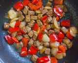 Hình bước làm 3 của món Bò lúc lắc