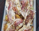 Foto del paso 4 de la receta: Saltimboca de pollo y papas a la española