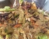 A picture of step 4 of Fruit and vegetable salad.