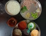 ચણાની દાળ ને ચોખા ની બીરીયાની(chana dal chokha biryani Recipe in Gujarati) રેસીપી સ્ટેપ1ફોટો