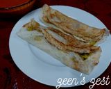 A picture of step 7 of South Indian Masala Dosa.