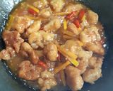 Foto langkah ke 8 dari resep Ayam Tepung Asam Manis.