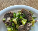 Foto langkah ke 4 dari resep Dendeng batokok sambal hijau segar.