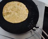 A picture of step 7 of Malai Thepla.