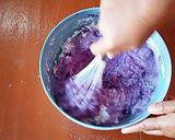 Foto langkah ke 5 dari resep Kue Talam Ubi Ungu.