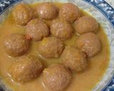 Foto del paso 10 de la receta: Albóndigas de arroz con langostinos en salsa