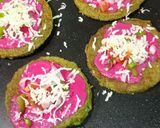 A picture of step 4 of Kid's special Moonglet Mini Pizza.