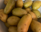 Foto del paso 1 de la receta: Patatas de guarnición en microondas