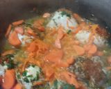 Foto del paso 2 de la receta: Estofado de pollo con fideos mostacholes