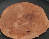 A picture of step 5 of Chocolate paratha pizza.