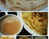 A picture of step 12 of Masala Lachha (layered) Paratha😋.