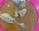 A picture of step 4 of Chicken qorma.