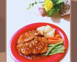 Foto langkah ke 15 dari resep Steak Ayam Saos Barbeque.