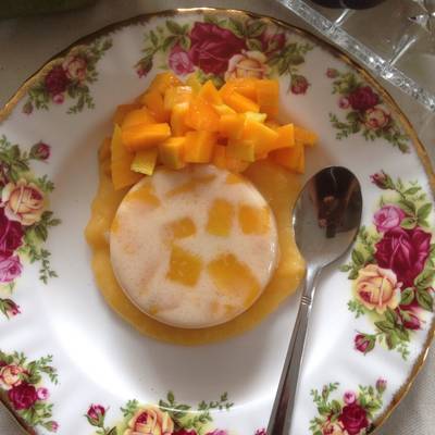 Langkah Langkah Membuat Simple Mango Pudding Lezat - Gillermo Notes