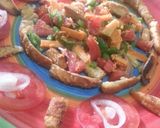 A picture of step 2 of Croutons salad # author Marathon#.