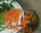 A picture of step 6 of Veggies Pepper Chicken.