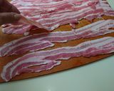 A picture of step 5 of Deep Fried Pork Roll Asparagus.