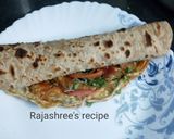 चपाती रॅप (Chapati Wrap Recipe In Marathi) रेसिपी स्टेप 8 फोटो 