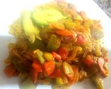 Foto del paso 6 de la receta: Quinoa con vegetales salteados. #delantaldorado