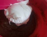 Foto langkah ke 4 dari resep Chocolate hokkaido chiffon cupcake.