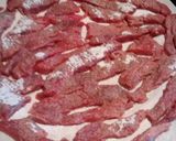 Foto del paso 1 de la receta: Carne mongoliana