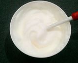 Hình bước làm 3 của món Sponge cake (Bánh bông lan)