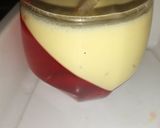 A picture of step 3 of Pineapple Cheesecake jello.