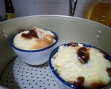 Foto langkah ke 5 dari resep Puding Roti Kurma Keju Kukus.