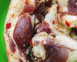 Hình bước làm 3 của món Thịt Heo Một Nắng