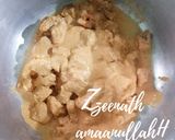 A picture of step 1 of Hyderabadi Mutton Zafrani Dum Biryani.