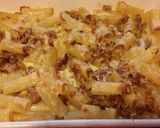 Foto del passaggio 15 della ricetta Rigatoni con melanzane, salsiccia fresca e provola