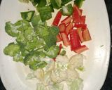 A picture of step 1 of Broccli Mix Veg.