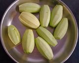 A picture of step 1 of Stuffed Hariyali Parwal.