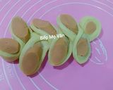 Hình bước làm 4 của món Bánh mì xúc xích phô mai kéo sợi