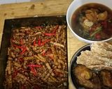 Foto langkah ke 3 dari resep Kere'ng orek Tempe.
