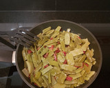 Foto del paso 3 de la receta: Judías verdes con jamón y fritada