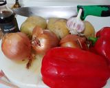 Foto del paso 2 de la receta: Costilleja al horno en moruno rojo y andalús