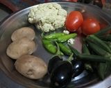 A picture of step 1 of Kokum Kadhi.