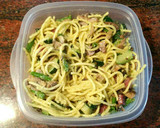 Foto del paso 5 de la receta: Espagueti con verduras al pesto