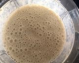 A picture of step 4 of #just-blend-it#Banana and oats smoothie.